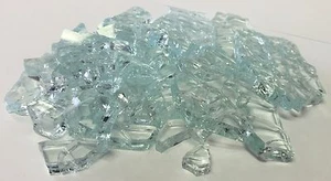 2 Lbs. Broken Tempered Glass for Craft and Art Projects - Clear, 1/4" Thick - Picture 1 of 1
