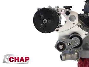 LS 508 A/C High Mount Bracket Camaro Spacing AC Circles - Foto 1 di 7
