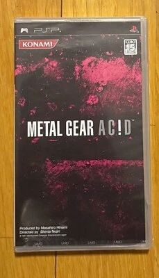 Metal Gear Acid PSP Sony Konami Playstation Portable New - Image 1 of 3