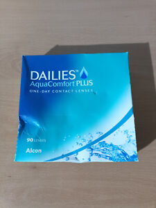 Dailies AquaComfort Plus 90er Box - Tageslinsen - weiche Kontaktlinsen PWR +6,00