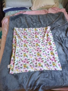 SL Home RN 119741 Coperta neonato in peluche floreale reversibile - Foto 1 di 5