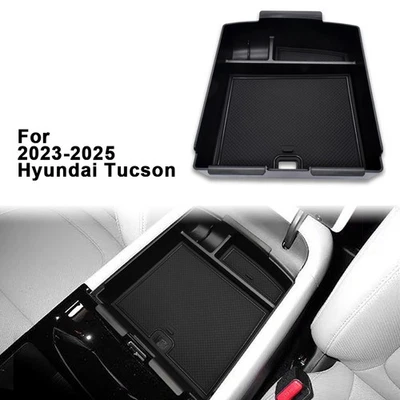 Bandeja organizadora de consola central compatible con Hyundai Tucson 2023-2025 híbrido enchufable Foto 1 de 4