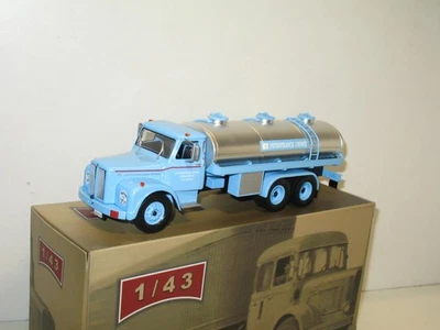 1:43 Altaya, Scania LS85 Petrofrance Chemical Tanker, Vintage Truck - Image 1 of 3