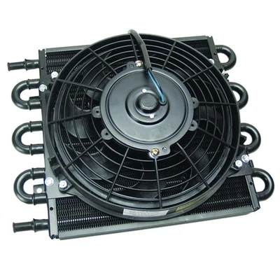 Derale 8 Pass 13" Dyno-Cool Remote Mount Cooler 625 CFM 10" Straight Blade Fan Foto 1 de 4