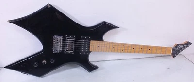 BC Rich Warlock umgekehrte Kopfplatte schwarz E-Gitarre LA - USA - Bild 1 von 4
