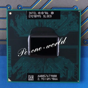 100% OK SLGES Intel Core 2 Duo T9800 2.93 GHz Dual-Core Laptop Processor CPU - Picture 1 of 1