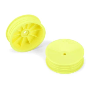 Pro-Line 1/10 Velocity 2.0 Narrow 2WD Front 2.2" Yellow Wheels (12mm) (2) - Picture 1 of 2