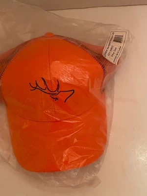 Edtrek Navigator Performance Cap Orange OS Deer Elk Angler Hunter Hat NEW - Image 1 of 4