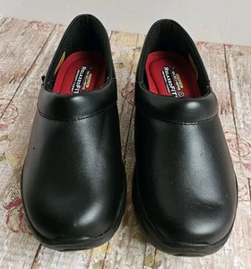 Skechers Work 76542 Damen rutschfeste Schuhe schwarz Slipper Gr. 7,5 Relaxed - Bild 1 von 13