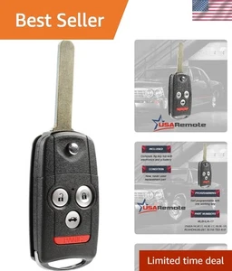 Replacement Keyless Entry Fob for Acura TL/TSX, ZDX, Honda Accord - Complete Set - Picture 1 of 8