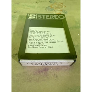 Vintage Conway Twitty & Loretta Lynn Diamond Duet 8 Track Stereo Tape C-746 - Picture 1 of 3