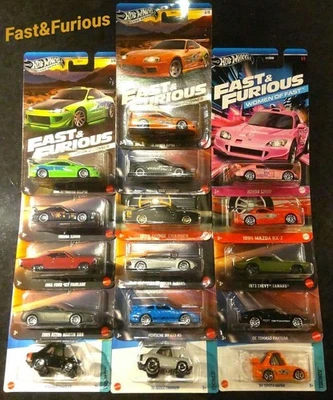 Hotwheels Fast and Furious 16 brand new, unopened miniature cars in a set (inclu - Image 1 of 4
