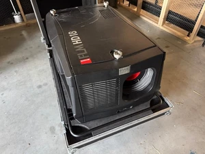 Barco FLM HD18 - SXGA 3 Chip DLP - 18K Lumens Lamp Projector 1080P HD SDI PARTS - Picture 1 of 8