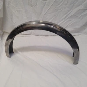 Rear Fender GARELLI VIP 50 1-2-3-4 Chrome Stainless Steel Vintage - Picture 1 of 3