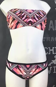 Nuevo con etiquetas $114 Juego de bikini superior e inferior talla Pequeño diseñador Anthropologie Dillards - Imagen 1 de 4