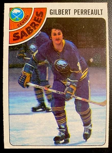 1978-79 TOPPS HOCKEY GILBERT PERREAULT BUFFALO SABRES #130 EX+ HOF. - Picture 1 of 2