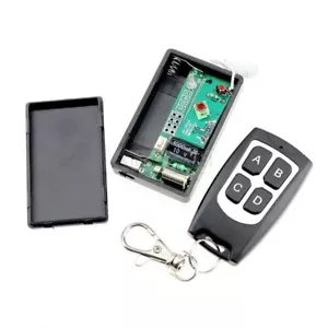 Control remoto inalámbrico RF de 4 canales + vibración 433 MHz - Imagen 1 de 5