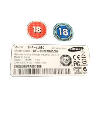 Samsung USB3 500gb Drive With UHD Videos - Image 1 of 4