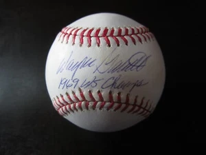 Wayne Garrett Autograph Signed Auto Baseball New York Mets 1969 WSC Ball - Picture 1 of 4