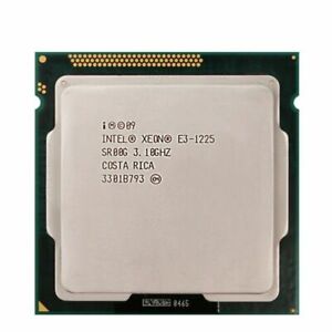 Intel Xeon E3-1225 3.10 GHz SR00G 4 Cores 4 95 W Threads LGA1155 CPU Processor