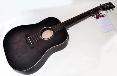 Tanglewood TWBB-SDE Acoustic-Electric Guitar Smokestack Black Finish Pro Setup! - Image 1 of 4