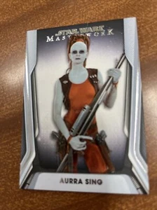 2021 Star Wars Masterwork: Base card #8 Aurra Sing - Picture 1 of 1