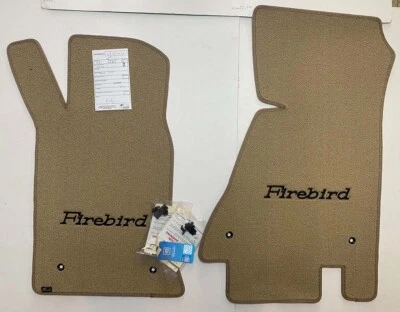 Tan Lloyd Classic Loop Carpet 2pc Floor Mats for 1982-1992 Pontiac Firebird Foto 1 de 2