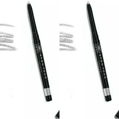 Delineador de ojos Avon True Color Glimmersticks Diamonds - Luces plateadas 0,35 g/ Juego de 2 Foto 1 de 4