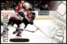 1997-98 Donruss Priority Postcards Peter Forsberg Colorado Avalanche #10