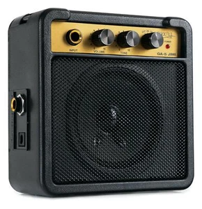 Portabler Mini Gitarrenverstärker Amp Gitarre Verstärker Batterie Akku Box 5W - Bild 1 von 7