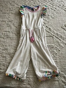 Girl's MATILDA JANE Size 4 Ruffled Romper - Picture 1 of 2