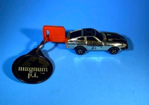 Coches de colección Kidco 1980 Magnum PI Burnin' Key ruedas resistentes FUNCIONA P.I. Oro BB02 - Imagen 1 de 10