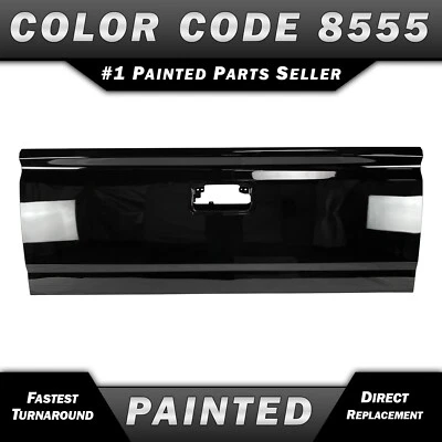 NEW Painted WA8555 Black Tailgate Shell for 2014-2019 Chevy Silverado GMC Sierra - Imagem 1 de 4