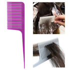 (Purple)Heat Resistant Hair Combs For Salon Professional Highlight Comb - Anti