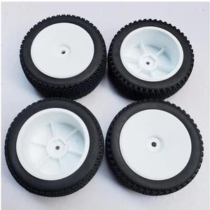 4er Pack mit 1/12 1/14 Kunststoffreifen für Wltoys 144001 Crawler Zubehör - Bild 1 von 10