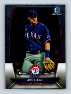 2023 Bowman Chrome #21 Josh Jung RC Texas Rangers - Bild 1 von 2
