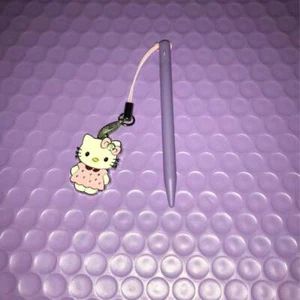 3DS Plastic Stylus Pen with Kitty Charm - Select Color - Picture 1 of 48