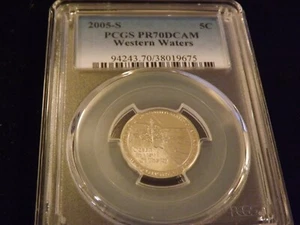 2005-S 5C Western Waters PCGS PR 70 DCAM - Picture 1 of 2