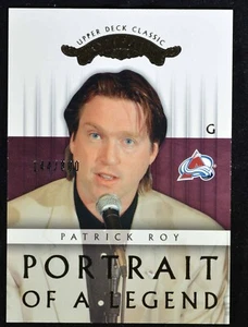 2003-04 Upper Deck Classic Portraits of a Legend #127 Patrick Roy PL #d - Picture 1 of 2