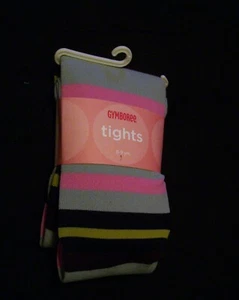 NWT Vintage 2005 Gymboree Chelsea Girl Striped Tights Size 3 4 5 6 7 8 9 10 - Picture 1 of 4