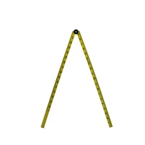 1 Metre Plastic Folding Ruler Rule Lightweight Measurting Measurement Rule - Picture 1 of 4