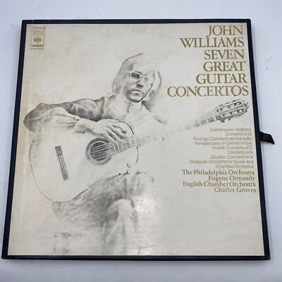 John Williams - Seven Great Guitar Concertos 3 LP Vinyl Record - Image 1 of 4