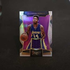 2016-17 Brandon Ingram Select Rookie Patch Silver Prizm "Quick Fact" /99