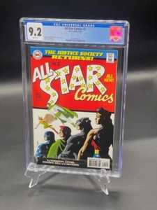 CGC 9.2 All Star Comics #2 - White Pages 1st Cameo Appearances!  - Picture 1 of 6