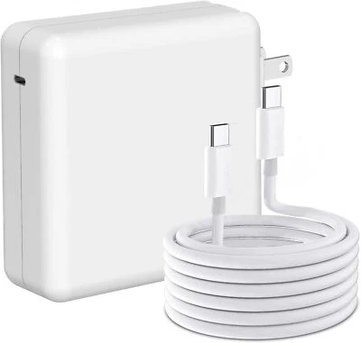 87W USB-C Power Adapter Charger For MacBook Pro 13" 15" A1719 A2251 A2159 A2289 - Image 1 of 4