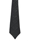 New Men's Genuine 100% Sheep Leather Quilted Tie with Matching Stitching