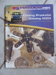 2003 Hayden Cooling Products Catalog - Automotive Cooling - Picture 1 of 3