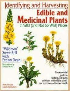 Identifying And Harvesting Edible And Medicinal Plants (B&W)