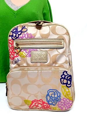 ТРЕНЕР МАК ПОДПИСЬ DAISY АППЛИКАЦИЯ ХАКИ ЖАККАРДОВЫЙ РЮКЗАК СУМКА F20795 - Изображение 1 из 4