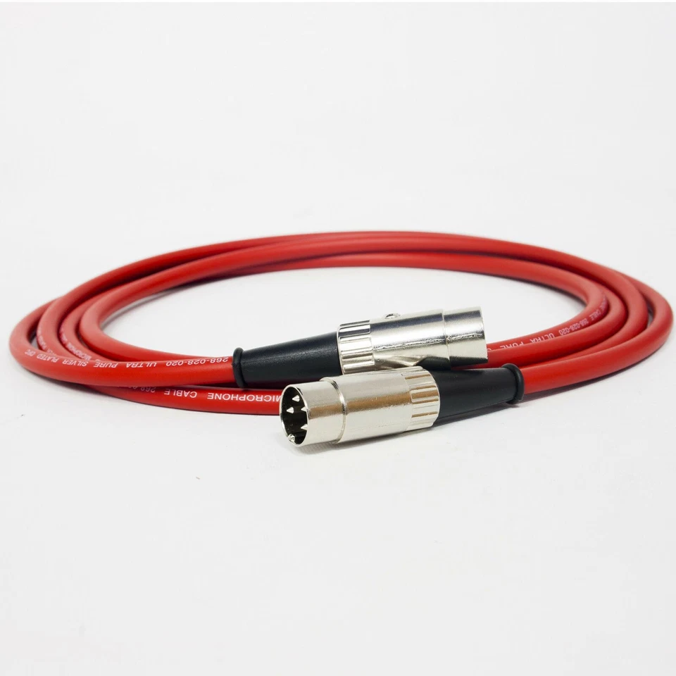 Первоклассный QUAD 4 Pin Din до 4 pin DIN свинца. Предусилитель к усилителю мощности. 33,44, 303, 405 - Изображение 1 из 2